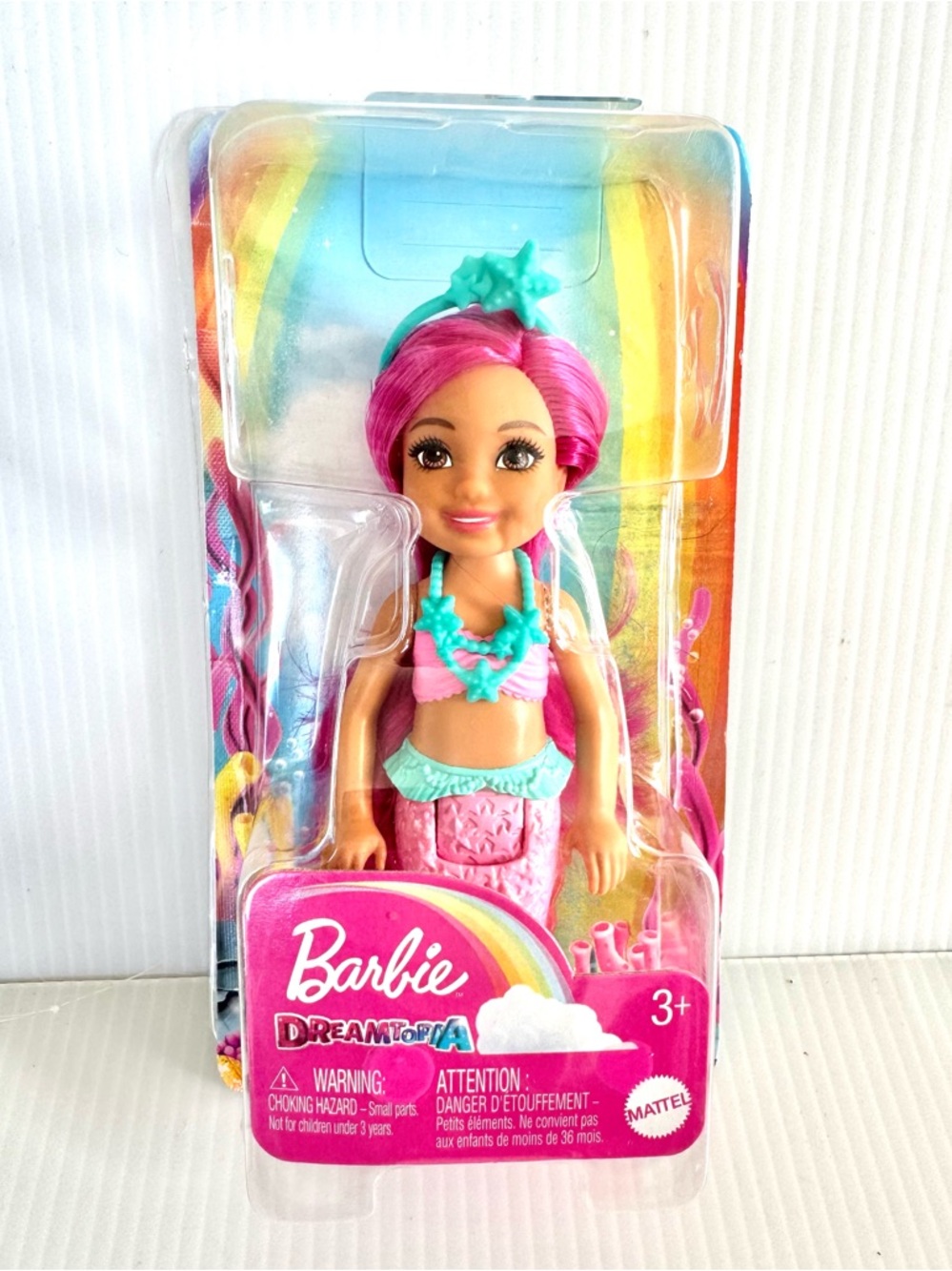 Barbie Pink and Turquoise Mermaid Doll
